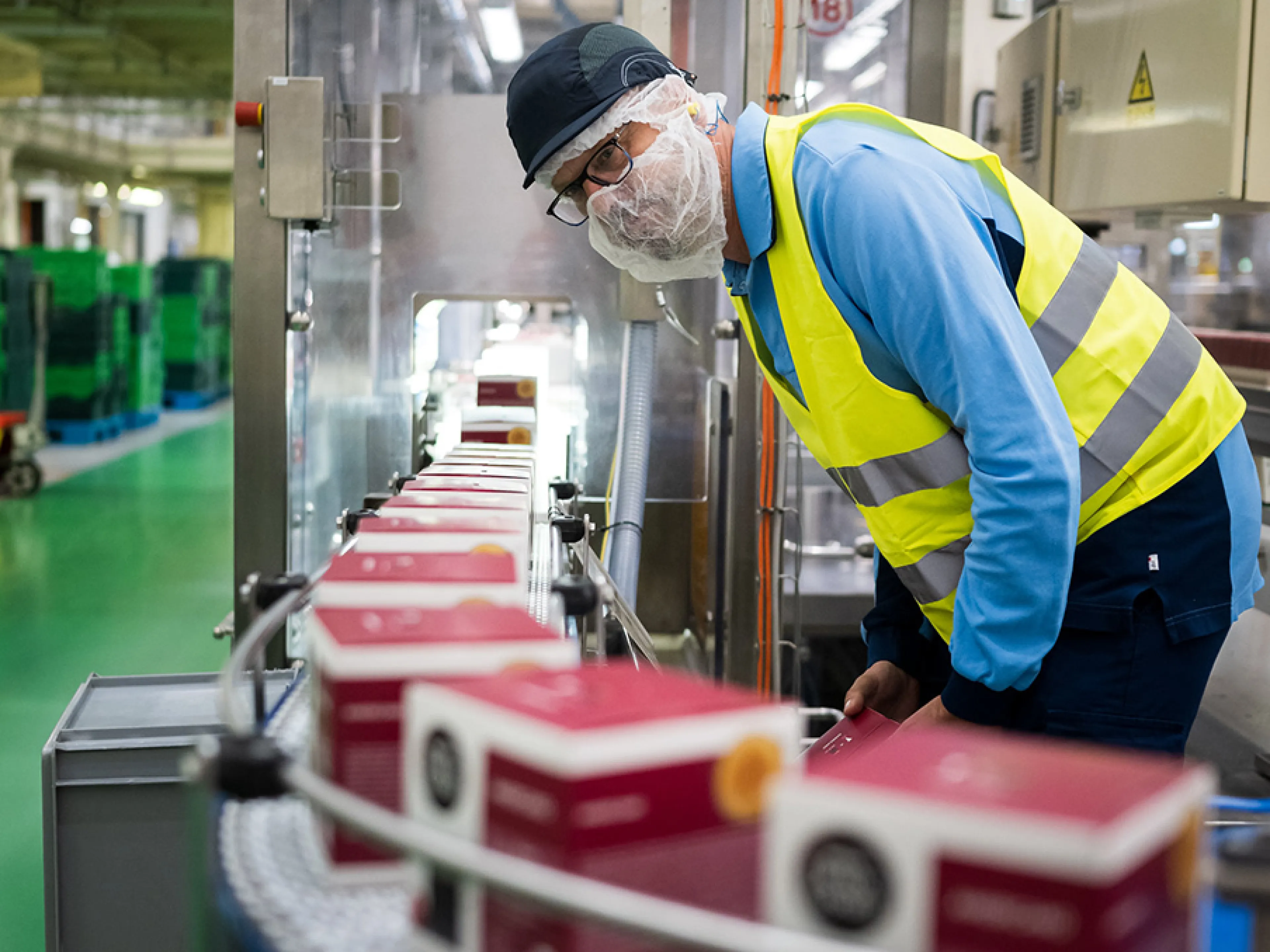 Arbeitssicherheit im Kaffeewerk von Nestlé in Schwerin, Bild: Nestlé Deutschland Arbeitssicherheit im Kaffeewerk von Nestlé in Schwerin