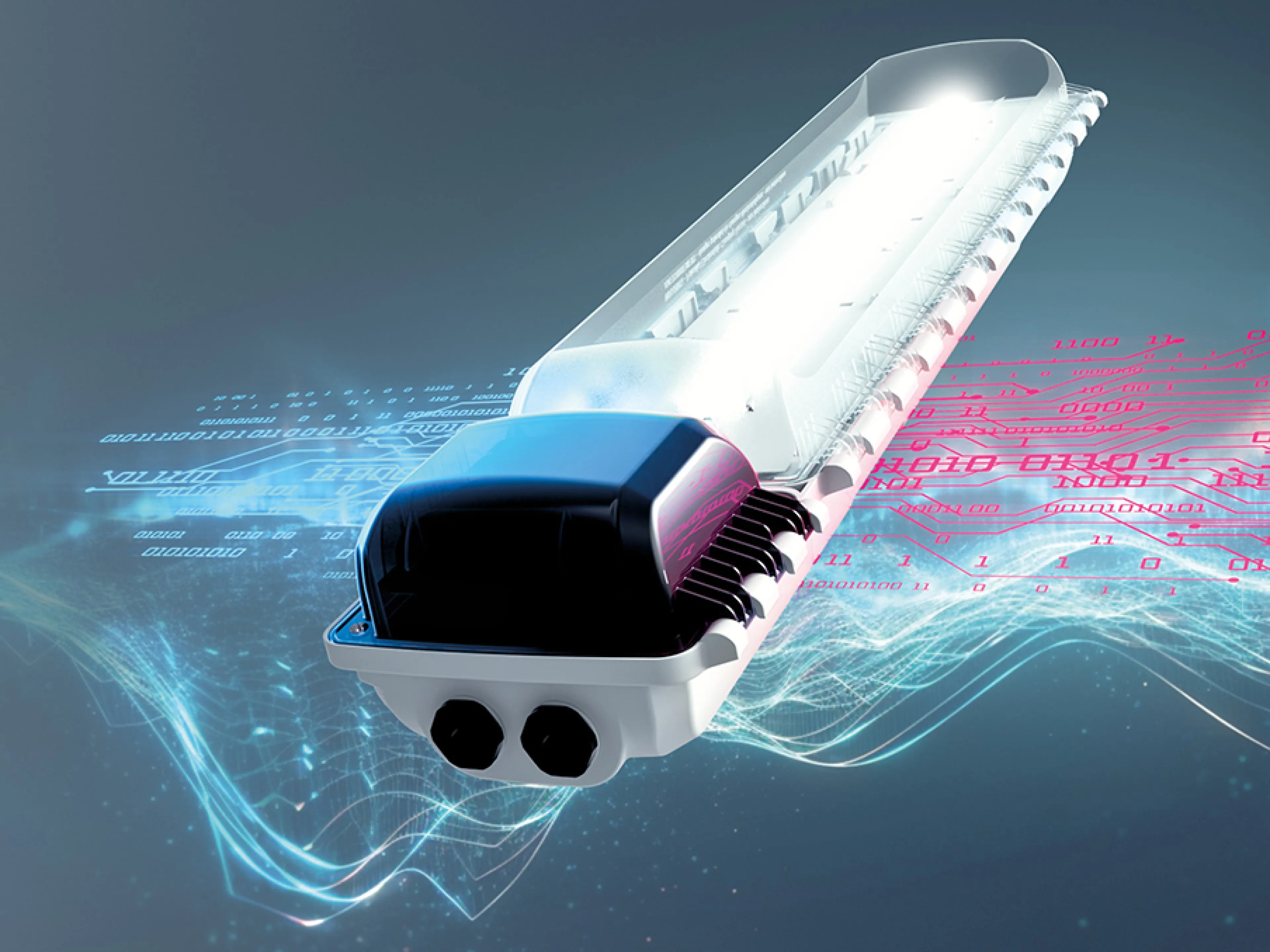 Notlichtleuchte „EXLUX PRO 6009“ von R. Stahl verbindet Sicherheit, Effizienz und Digitalisierung intelligent