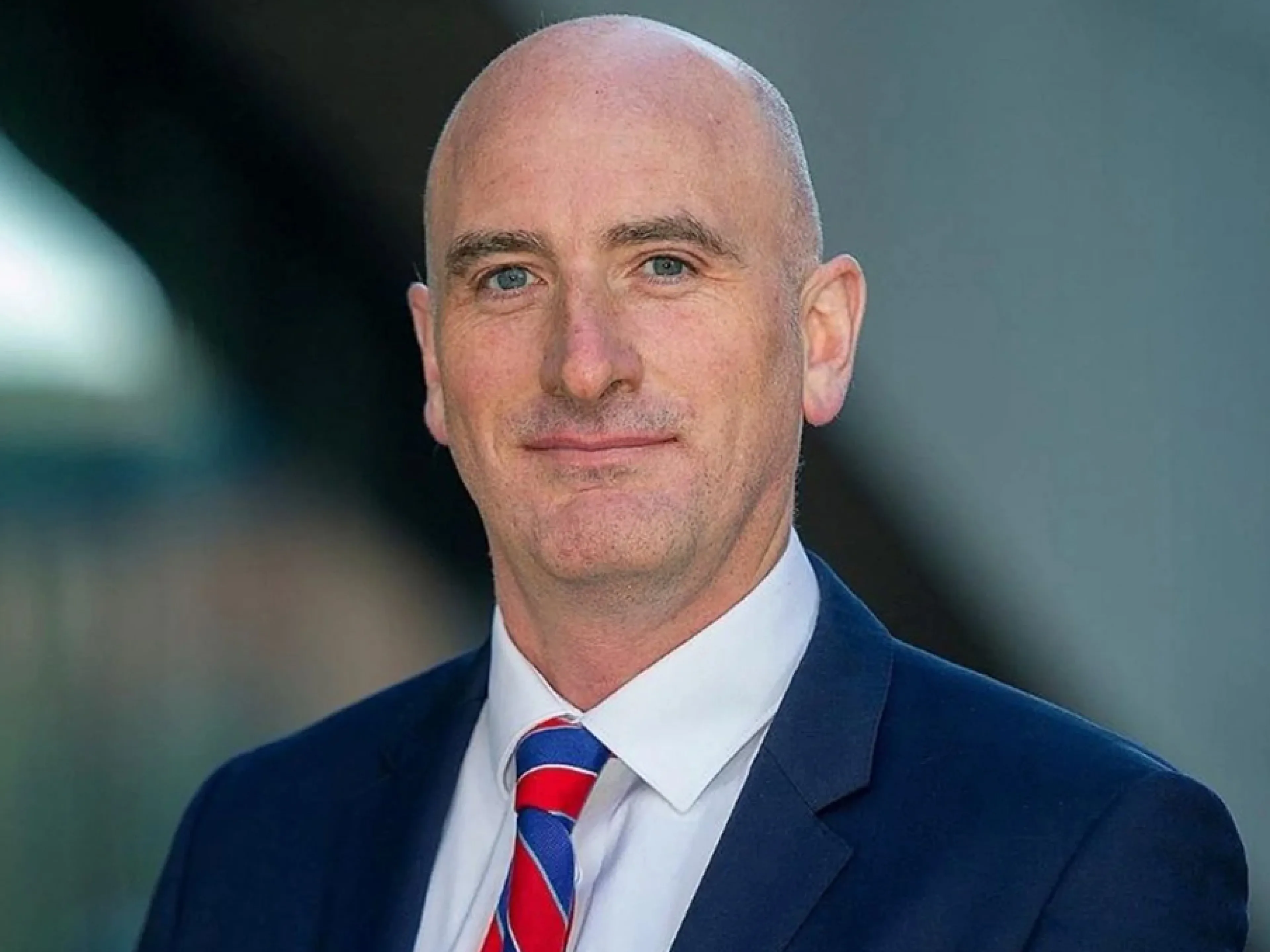 Stephen Duffy, designierter CEO der Business Unit Digital & Semiconductor, beim Tüv Nord