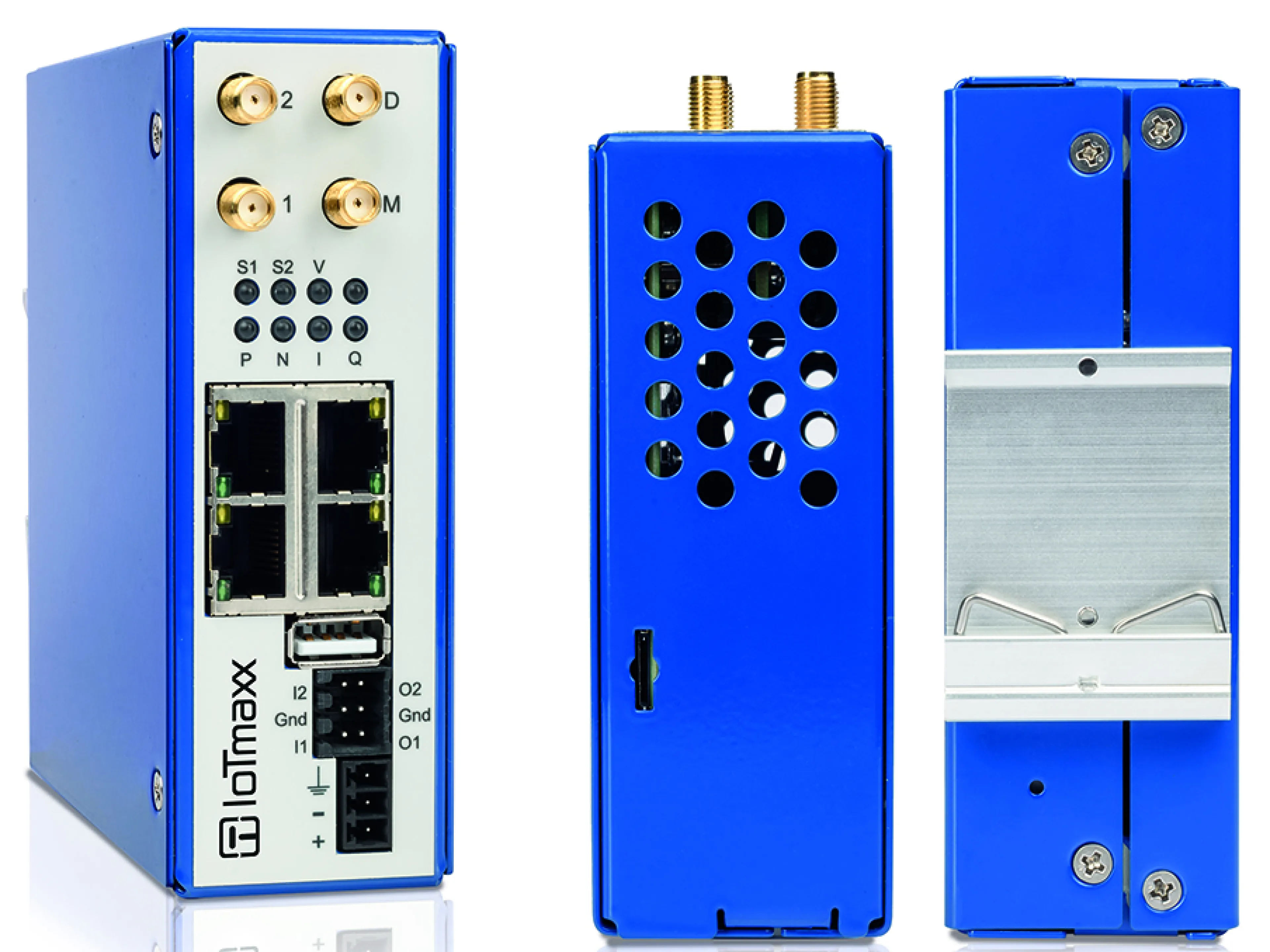 5G-Router zur Hutschienen-Montage für industrielle Ethernet-Netzwerke kann sensible Daten mit bis zu zwei Gigabit pro Sekunde verschlüsselt übertragen