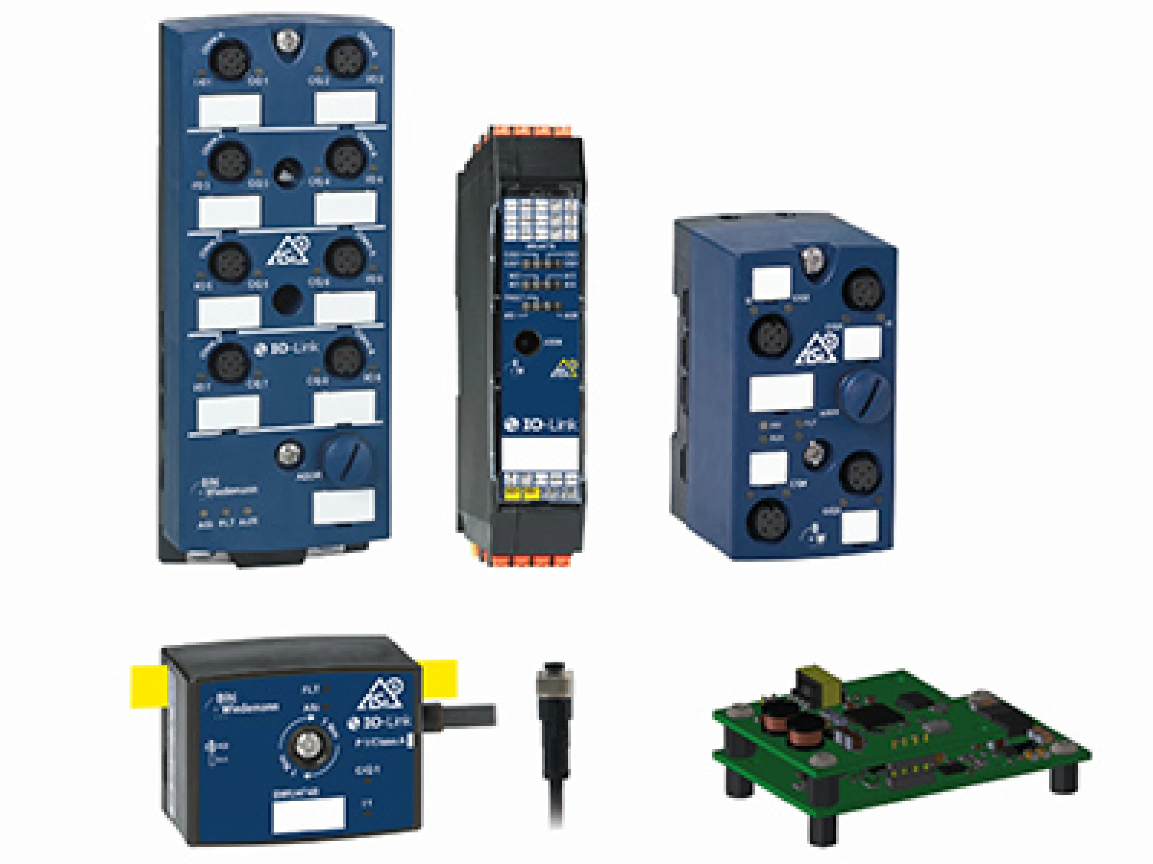 ASi-5 Module mit integrierten IO-Link Master Ports in unterschiedlichen Ausführungen von Bihl+Wiedemann