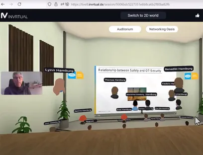 Die Teilnehmer der virtuellen Hima Fun Safe Konferenz konnten zwischen 30 Vorträgen wählen