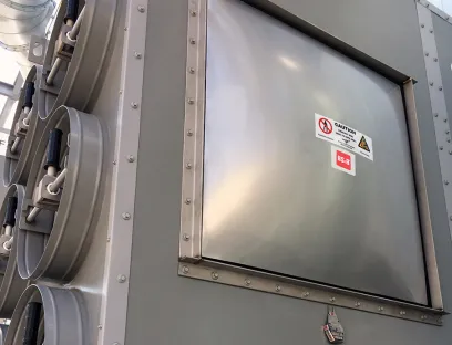 Explosionsschutz-Berstscheibe im Einsatz bei der Verarbeitung von pulverförmigen Stoffen