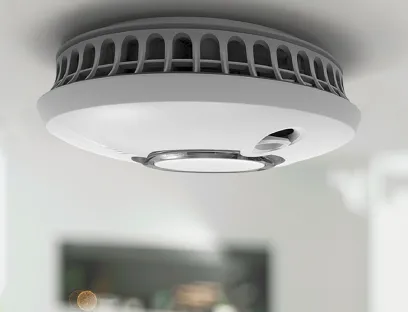 Brandschutz: Der Multi-Sensor-Rauchwarnmelder von Fireangel verfügt über patentierte Thermoptek-Technologie und Q-Label