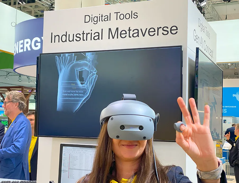 Harting zeigte auf der Hannover Messe, wie digitale Tools virtuelle und reale Welt verbinden