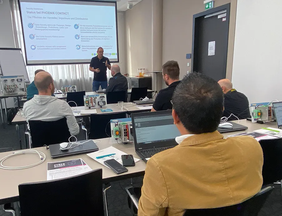 Workshop auf dem Automatisierungstreff 2.0 von Phoenix Contact
