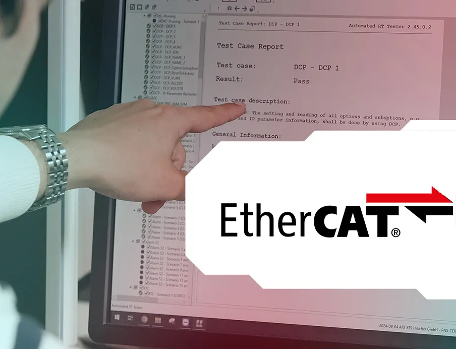 Ethercat-Vor-Zertifizierungsservice durch Hilscher reduziert Risiko