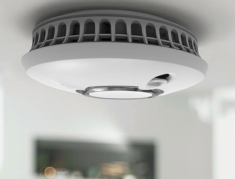 Brandschutz: Der Multi-Sensor-Rauchwarnmelder von Fireangel verfügt über patentierte Thermoptek-Technologie und Q-Label
